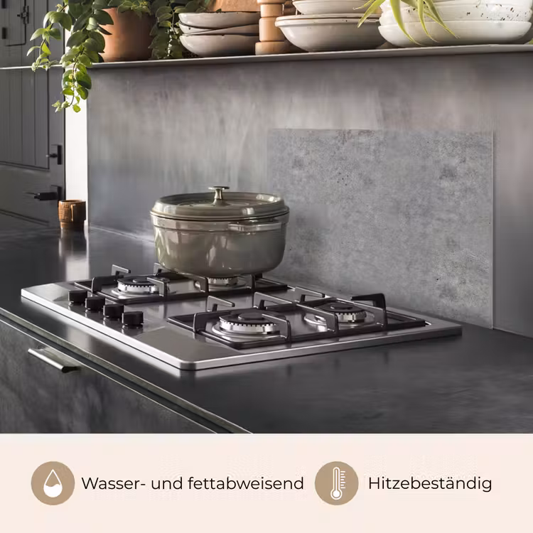 Beton - Industrieel - Patronen keuken achterwand spatscherm klein 900 -usp_DE