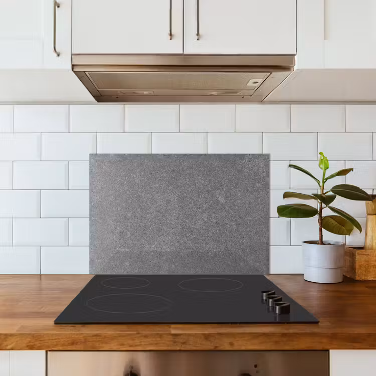 Beton - Patronen - Cement - Vintage - Textuur - Rustiek keuken achterwand spatscherm klein -sfeer2
