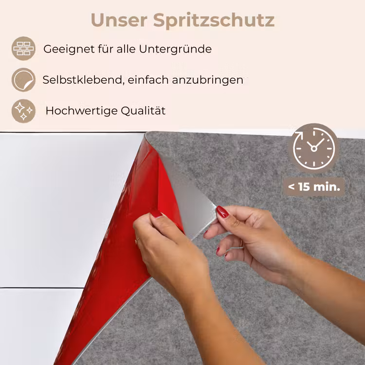 Beton - Textuur - Patronen keuken achterwand spatscherm klein 900 -spatscherm_DE