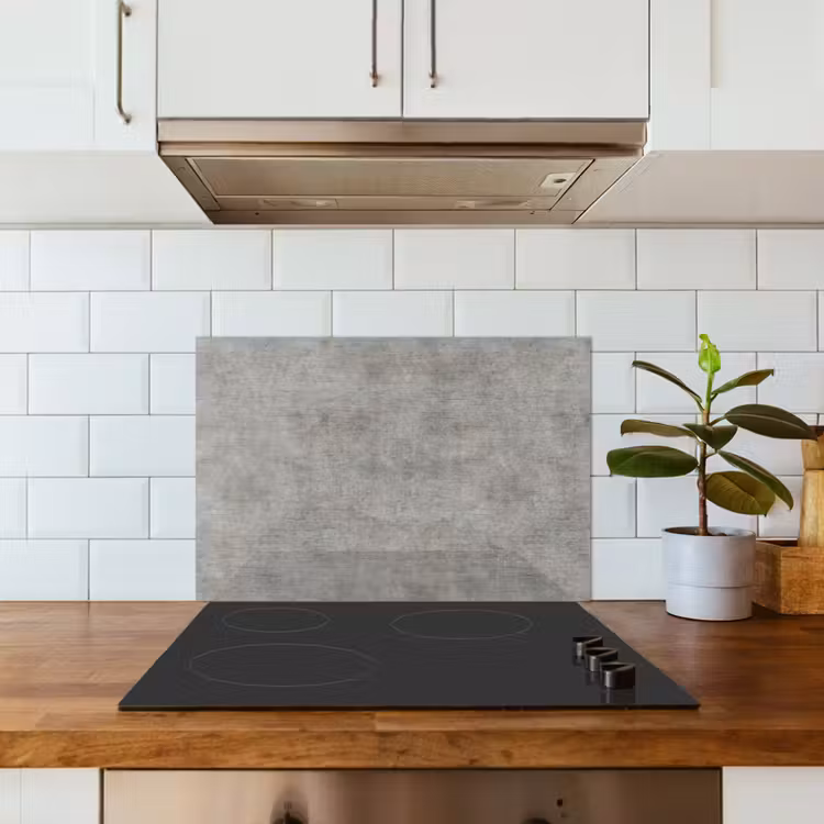 Beton - Muur - Patronen keuken achterwand spatscherm klein 900 -sfeer2