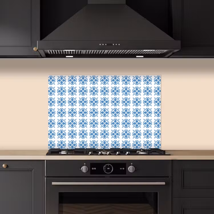 Zee - Sfeer - Blauw - Wit keuken achterwand spatscherm klein 900 -sfeer1