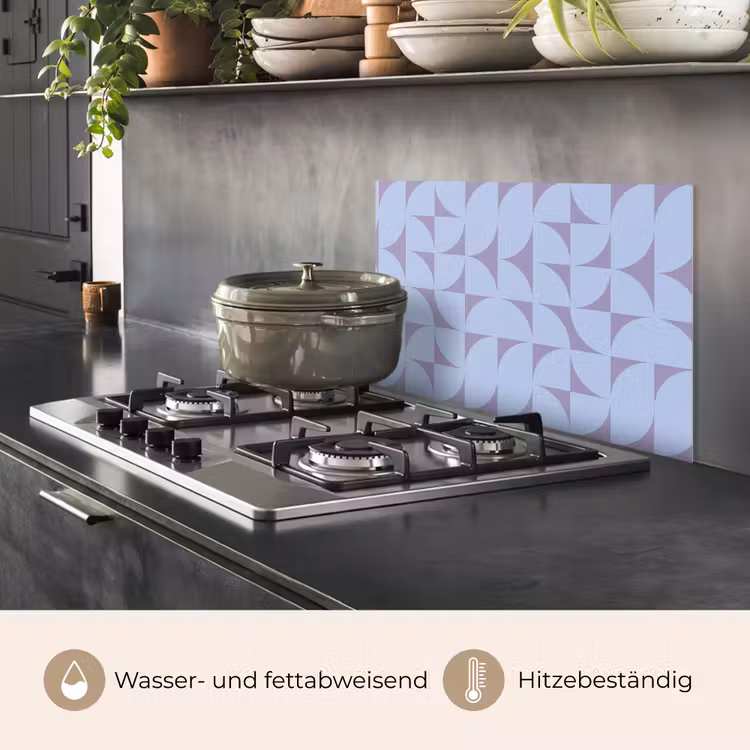 Blokken - Blauw - Paars - Patroon keuken achterwand spatscherm klein 900 -usp_DE