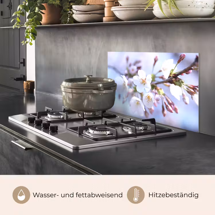 Bloemen - Sakura - Tak - Bloesem takken keuken achterwand spatscherm klein -usp_DE