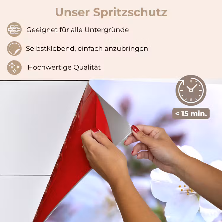 Bloemen - Sakura - Tak - Bloesem takken keuken achterwand spatscherm klein -spatscherm_DE