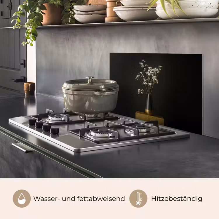 Bloembollen - Wit - Vaas - Minimalistisch keuken achterwand spatscherm klein -usp_DE