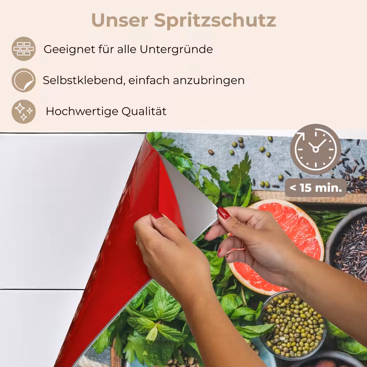 Kist - Fruit - Gezond keuken achterwand spatscherm klein -spatscherm_DE