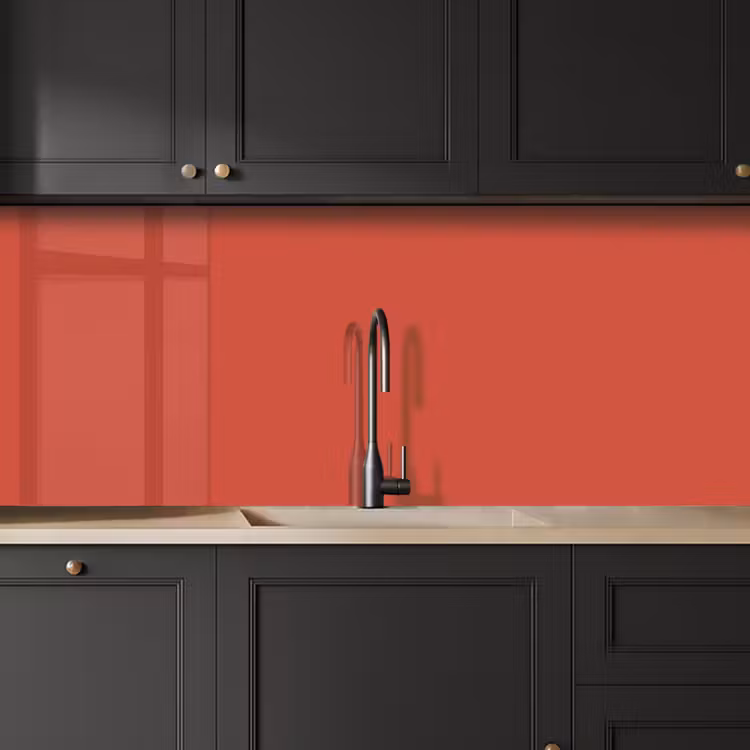 Brick - Red - Rood keuken achterwand 2 middel 871 -sfeer1