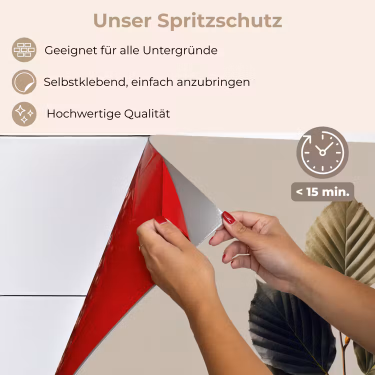 Beukenbladeren - Bruin - Groen - neutraal keuken achterwand spatscherm klein -spatscherm_DE