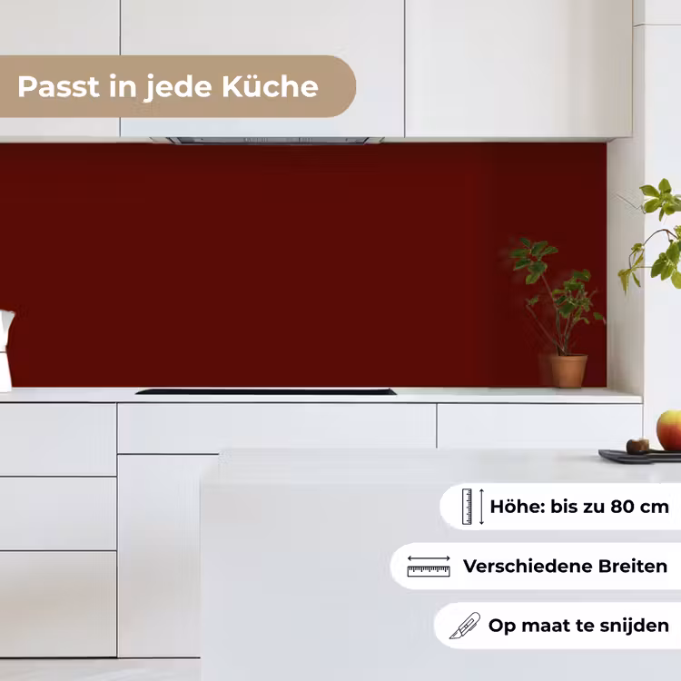 Burnt - Mahogany - Rood keuken achterwand 2 middel 871 -sfeer4_DE