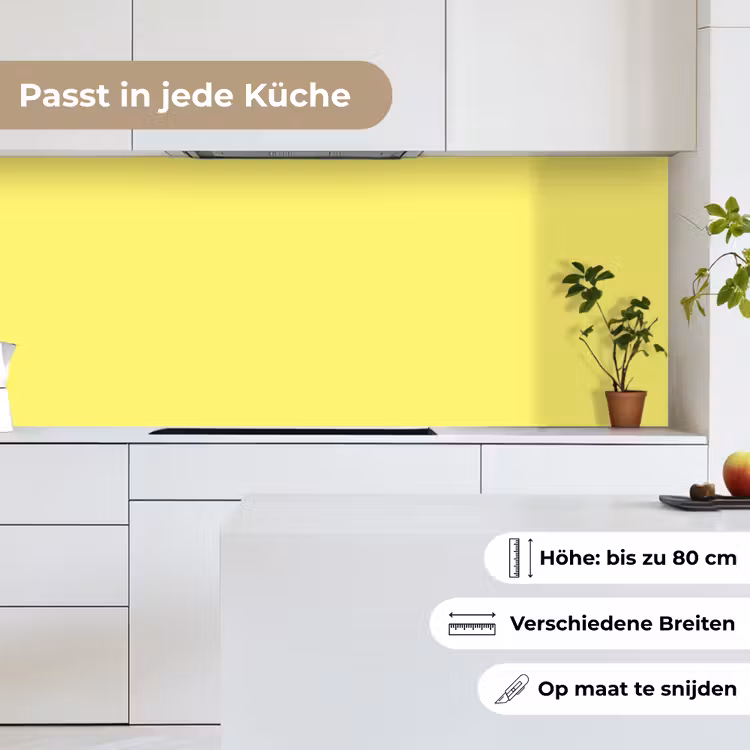 Buttery - Beige - Geel keuken achterwand 2 middel 871 -sfeer4_DE