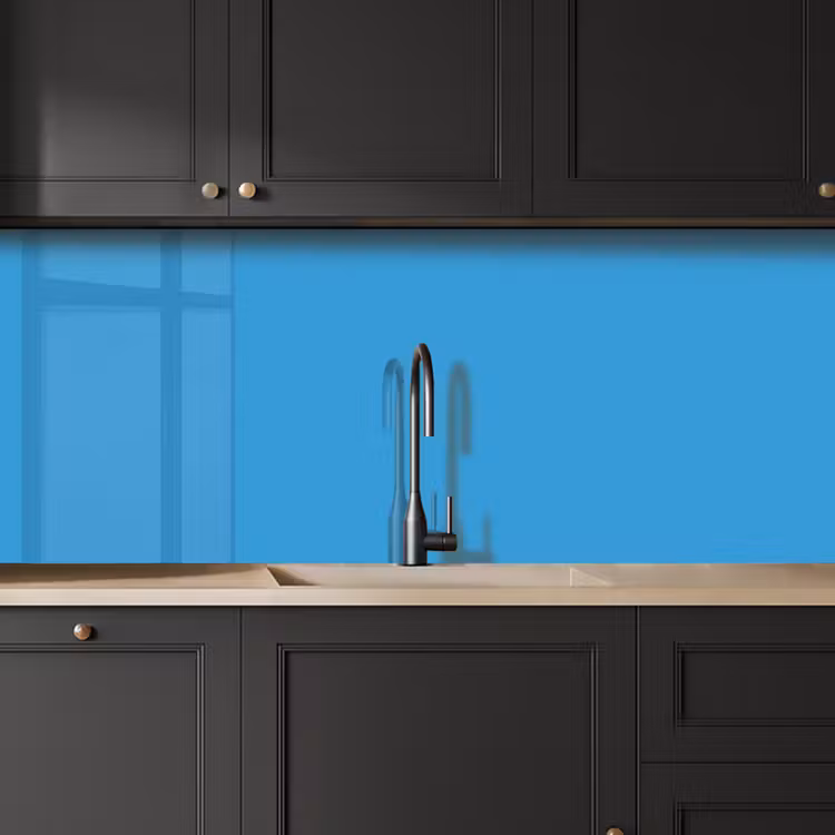 Cerulean - Breeze - Blauw keuken achterwand 2 middel 871 -sfeer1