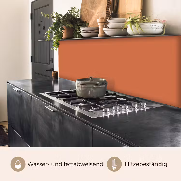 Classic - Terracotta - Oranje keuken achterwand 2 middel 871 -usp_DE