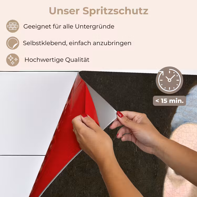 Meisje met de Parel - Schilderij van Johannes Vermeer keuken achterwand spatscherm middel -spatscherm_DE