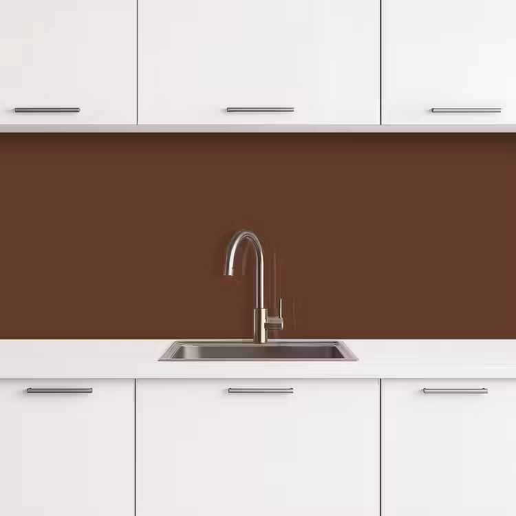 Deep - Clay - Brown - Bruin keuken achterwand 2 middel 871 -3d
