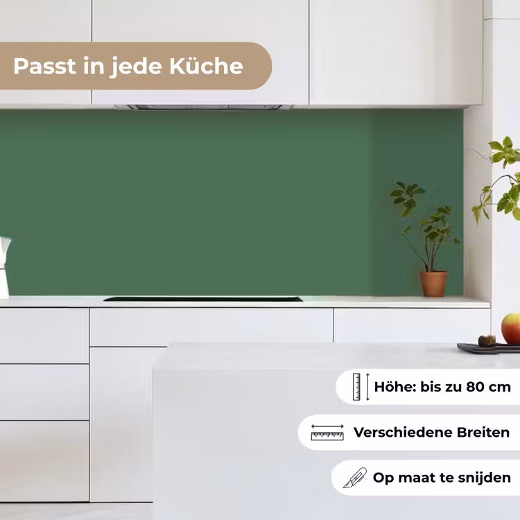 Deep - Sagewood - Groen keuken achterwand 2 middel 871 -sfeer4_DE