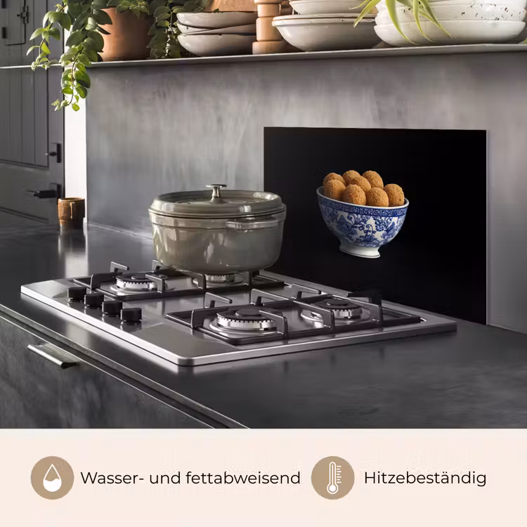 Delfts blauw - Bitterballen - Holland - Schaal keuken achterwand spatscherm klein -usp_DE