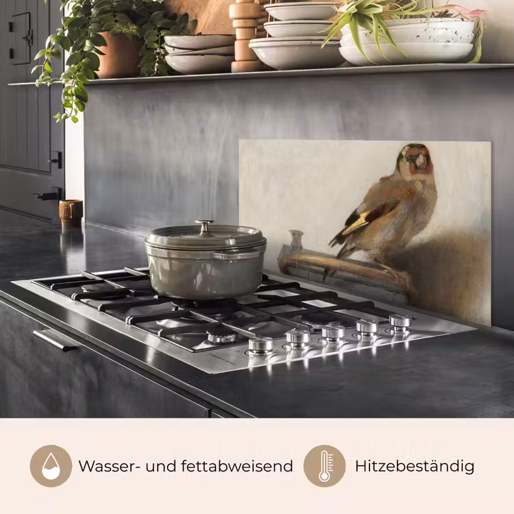 Het puttertje - Carel Fabritius keuken achterwand spatscherm middel -usp_DE