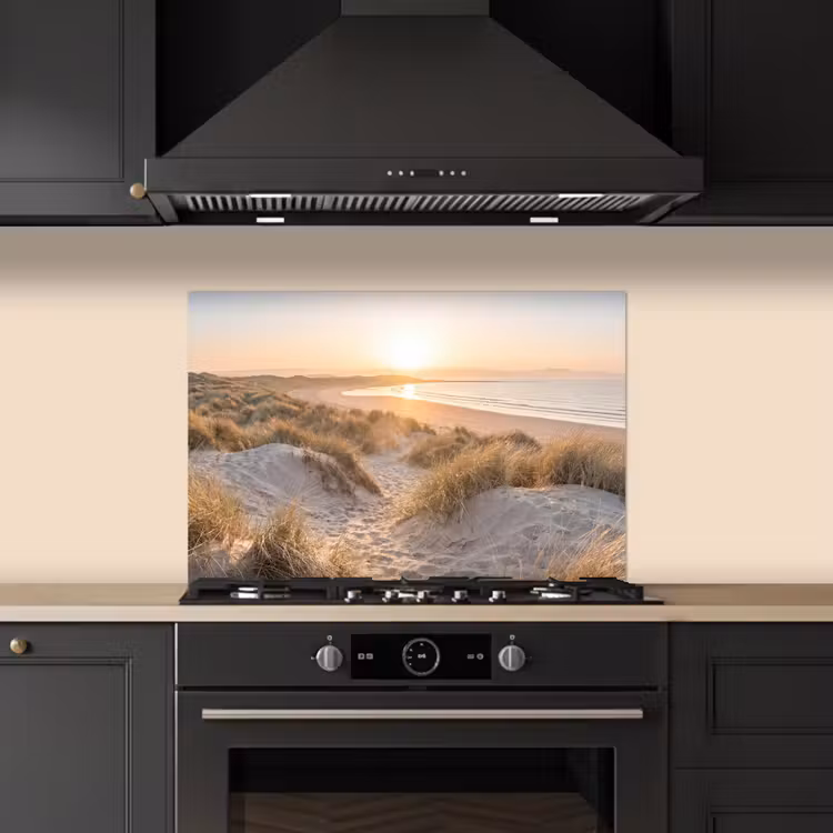 Duinen - Strand - Zee keuken achterwand spatscherm klein -sfeer1