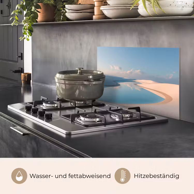 Duinen - Waterplas - Oneindige rust keuken achterwand spatscherm klein -usp_DE
