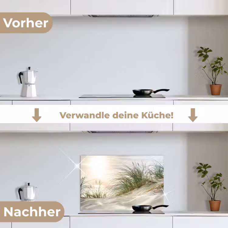 Duin - Waddeneilanden - Water keuken achterwand spatscherm klein -voor_na_DE