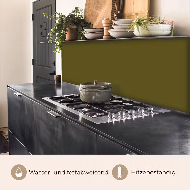 Dark - Olive - Groen keuken achterwand 2 middel 871 -usp_DE