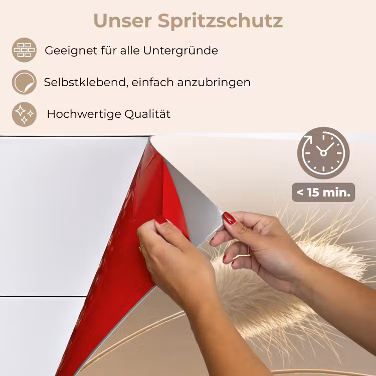 Hazestaartgras - Graanharen - Zonlicht keuken achterwand spatscherm klein -spatscherm_DE