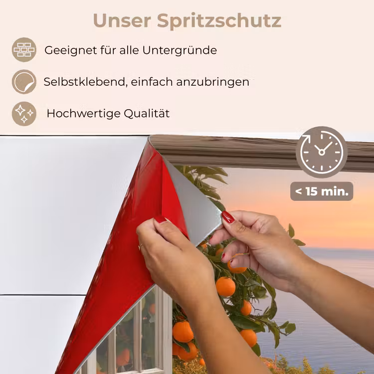 Doorkijk - Uitzicht - Meer - Landschap keuken achterwand spatscherm klein -spatscherm_DE