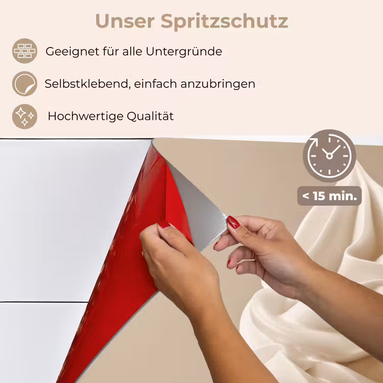 IJs - Softijs - Romig - Hoorntje - Beige keuken achterwand spatscherm klein -spatscherm_DE