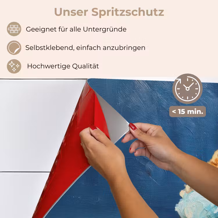 Ijshoorn - Bolletjes - Smelt - Roze keuken achterwand spatscherm klein -spatscherm_DE