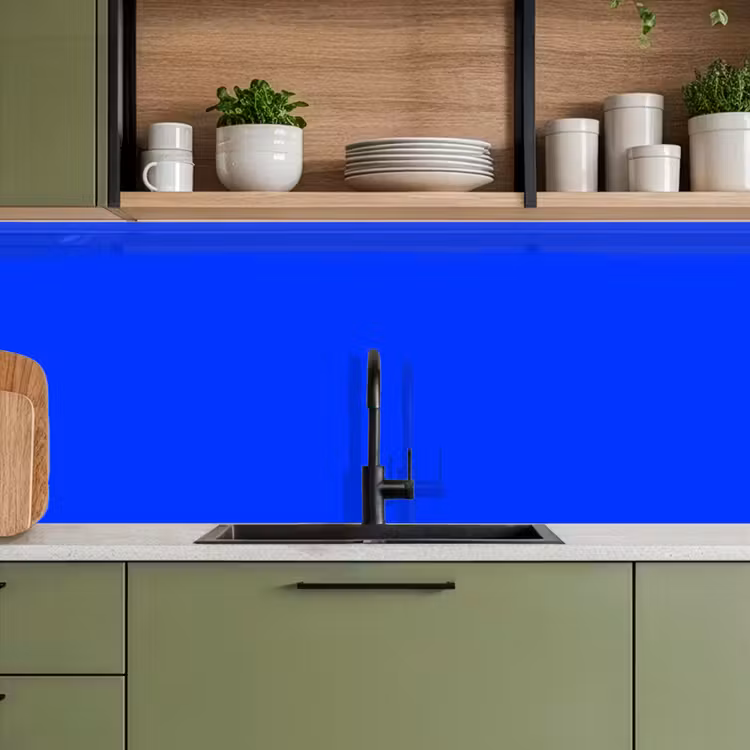 Electric - Blue - Blauw keuken achterwand 2 middel 871 -sfeer3
