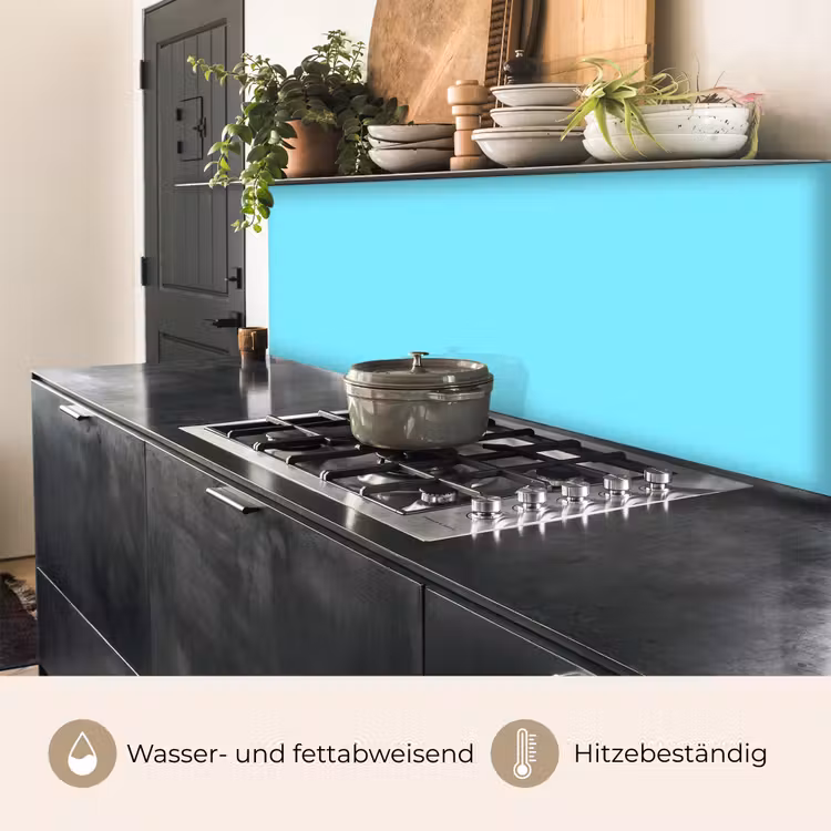 Electric - Cyan - Blauw keuken achterwand 2 middel 871 -usp_DE
