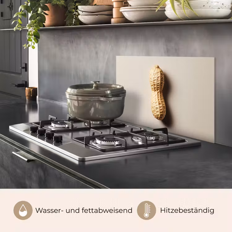 Pinda - Ruw - Beige keuken achterwand spatscherm klein -usp_DE