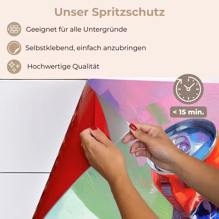 Frisdrank - Blik - Paars keuken achterwand spatscherm klein -spatscherm_DE