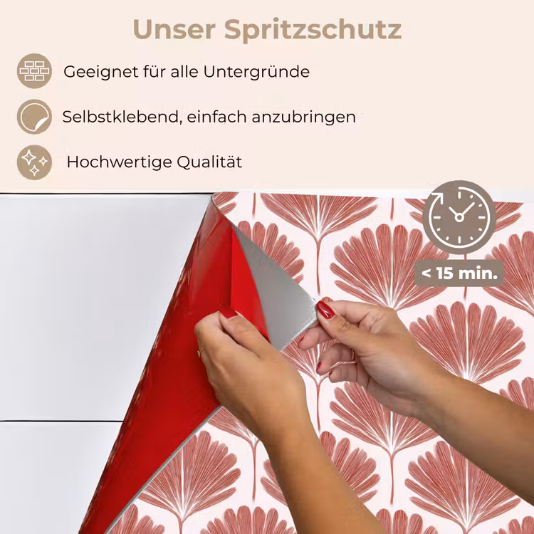 Waaier - Motief - Terra keuken achterwand spatscherm klein 900 -spatscherm_DE