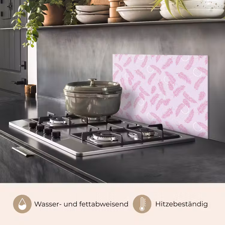 Veren - Paars - Wit keuken achterwand spatscherm klein 900 -usp_DE