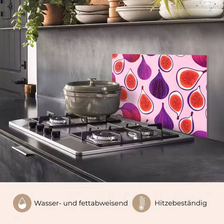 Vijgen - Roze - Paars keuken achterwand spatscherm klein -usp_DE