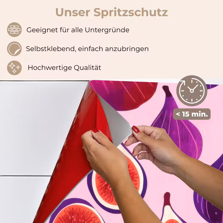 Vijgen - Roze - Paars keuken achterwand spatscherm klein -spatscherm_DE