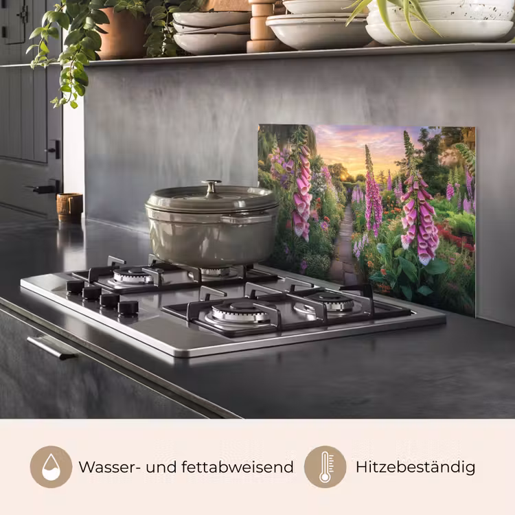 Vingerhoedskruid - Bloemen - Tuin keuken achterwand spatscherm klein -usp_DE
