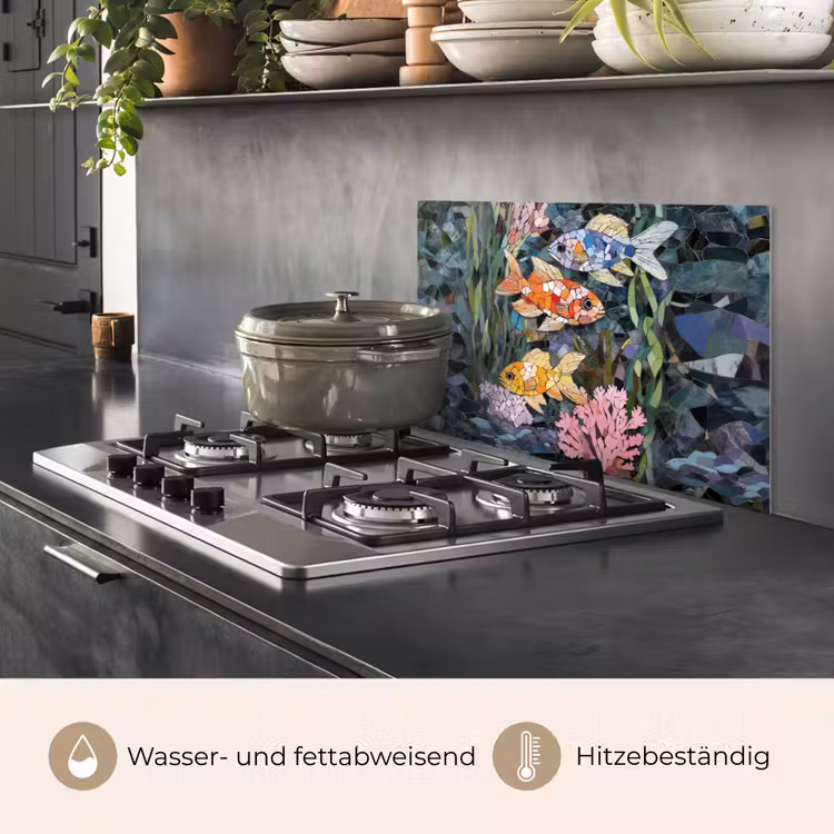 Vissen - Koraal - Zee - Mozaïek keuken achterwand spatscherm klein -usp_DE