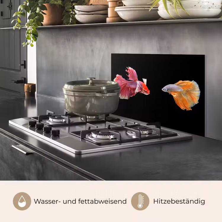 Vissen - Kleurrijk - Dieren keuken achterwand spatscherm klein -usp_DE