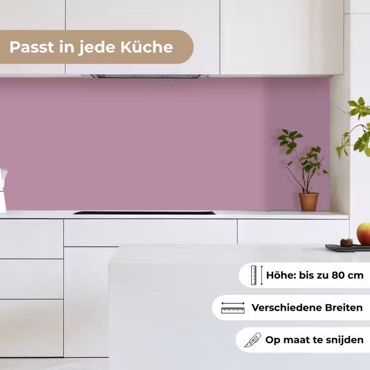 Lilac - Paars - Mauve keuken achterwand 2 middel 871 -sfeer4_DE