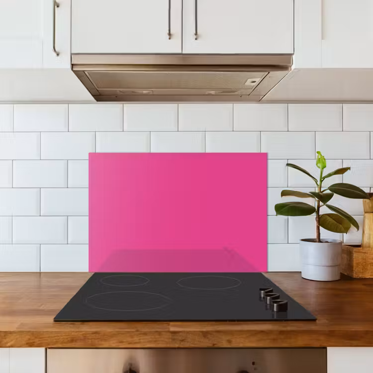 Fuchsia - Neon - Kleuren keuken achterwand spatscherm klein 900 -sfeer2