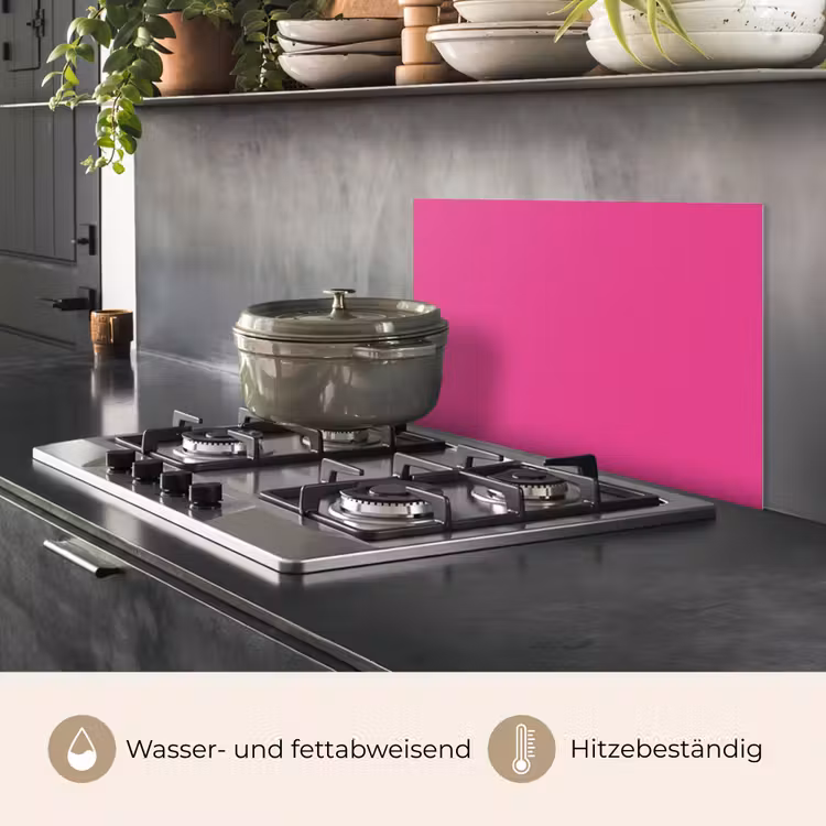 Fuchsia - Neon - Kleuren keuken achterwand spatscherm klein 900 -usp_DE