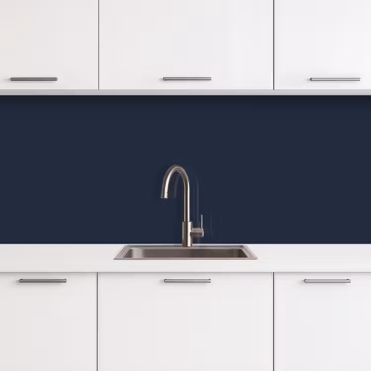Geldersblauw - Blauw - Klassiek keuken achterwand 2 middel 871 -3d