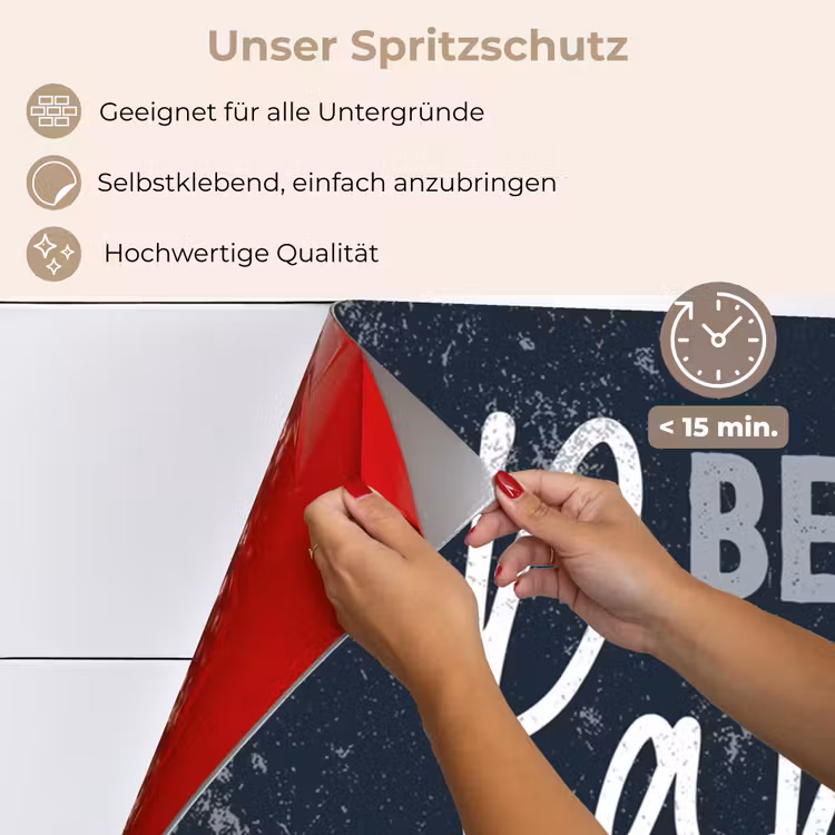 Cadeau voor man - Quote - Vaderdag - Beste papa ooit - Spreuken keuken achterwand spatscherm klein -spatscherm_DE