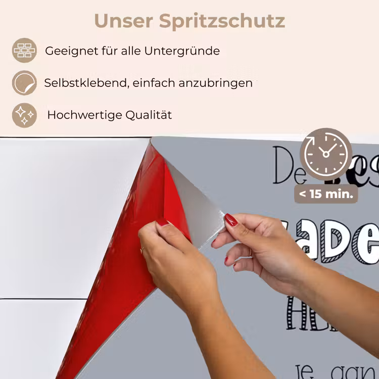 Vaderdag geschenk - Vader - Spreuken - De beste vaders - Quote keuken achterwand spatscherm klein -spatscherm_DE