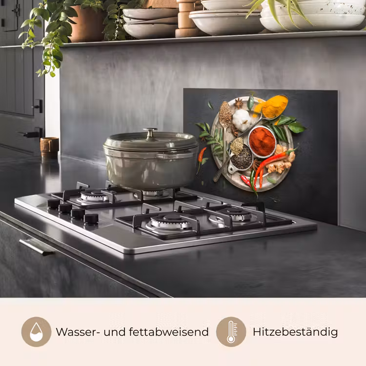Smakenpalet keuken achterwand spatscherm klein -usp_DE