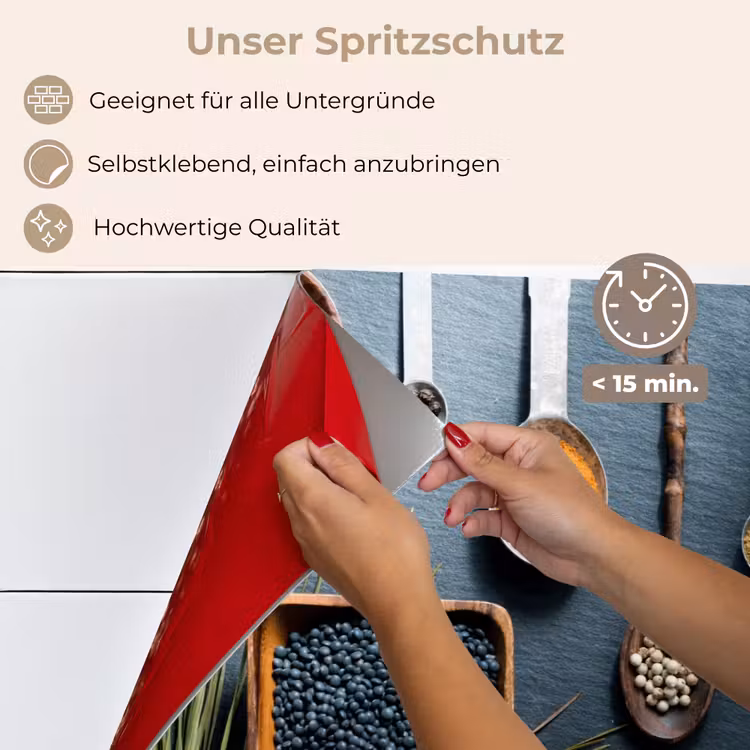 Kruiden - Lepels - Specerijen - Keuken keuken achterwand spatscherm klein -spatscherm_DE