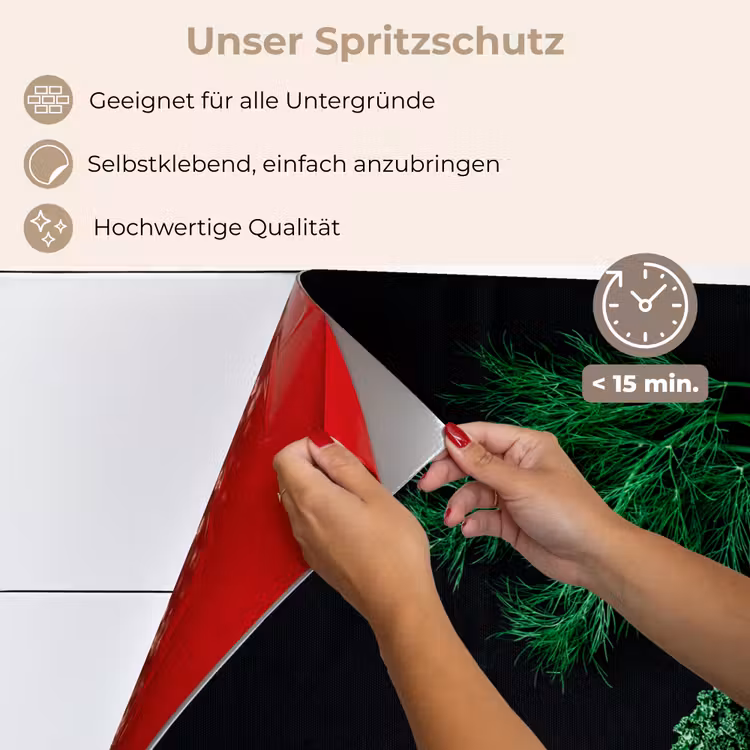 Specerijen en kruiden op zwarte achtergrond keuken achterwand spatscherm klein -spatscherm_DE
