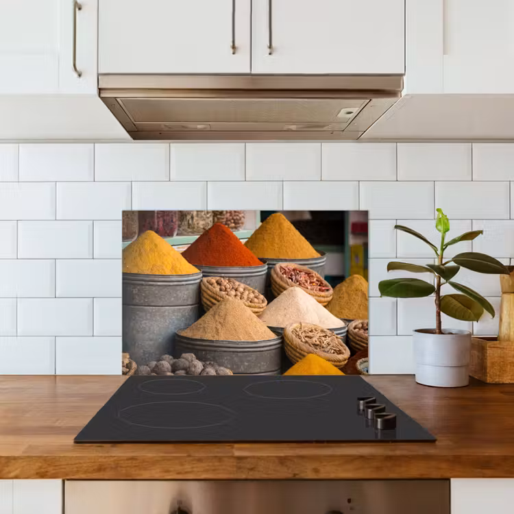 Specerijenmarkt Impressie keuken achterwand spatscherm klein -sfeer2